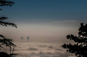 Mer de Nuages au-dessus de Lyon